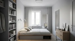 Design Deceptions: How to Maximize Space and Height in a Small Bedroom with a Low Ceiling