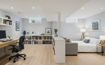 Transform Your Lower Level: A DIY Guide to Converting Your Basement into a Home Office and Guest Suite