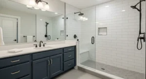 Transform Your Space, Not Your Wallet: A Cost-Effective Master Bathroom Renovation with a Walk-In Shower