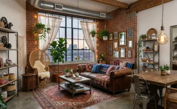 How to Mix Bohemian and Industrial Interior Design Styles