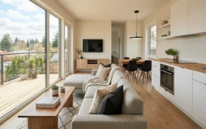 Modern Small Home Design Ideas with Open Floor Plans