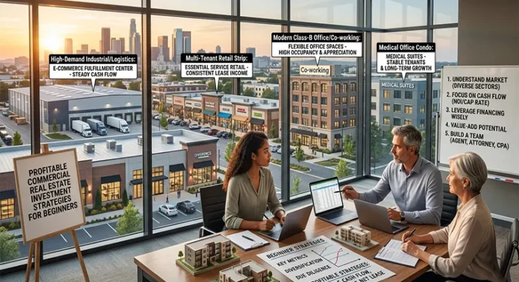 Profitable Commercial Real Estate Investment Strategies for Beginners